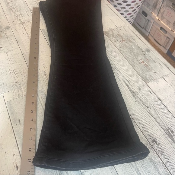 ASOS//Denim Power Stretch Flare Black Jeans 32/28 - Picture 9 of 10